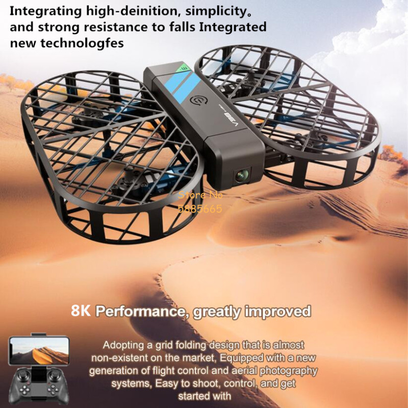 Rc Helicopter Case - 8K HD Camera 360° Protection Optical