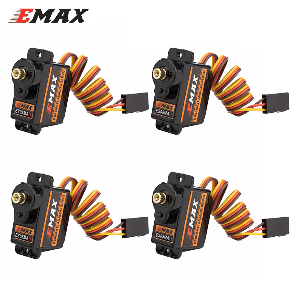 Rc Helicopter Servo - 1/2/4/8PCS EMAX ES08MA ES08MAII 12g Mini