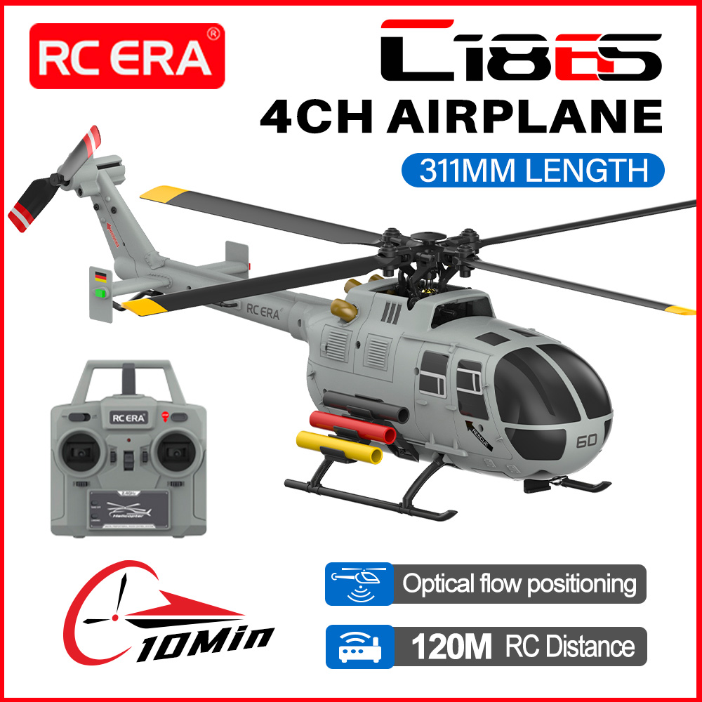RC ERA C186S BO105 Helicopter  - огляд і ціна Rc Helicopter Gyro