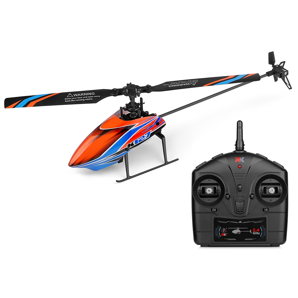 WLtoys XK K127 2.4G 4CH 6-Aixs - огляд і ціна Rc Helicopter Gyro