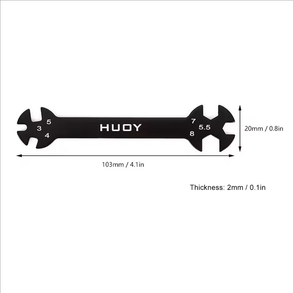 6-in-1 Hex Wrench Set 3/4/5/5. - огляд і ціна Rc Helicopter Tool Kit